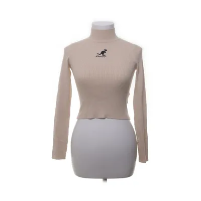 Pul à col roulé (Beige) de Kangol x H&M Acrylique, Polyamide, Viscose