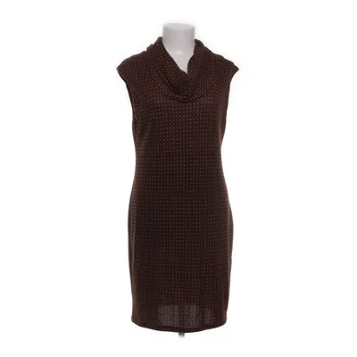 Jurk met col (Bruin, Meerkleurig) van Xantik Elastaan, Polyester