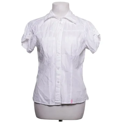 Korte mouwen shirt (Wit) van Multiblu Katoen, Elastaan