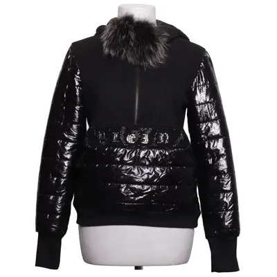 Vinterjacka (Svart) från Pasha Plein Bomull, Elastan, Polyester