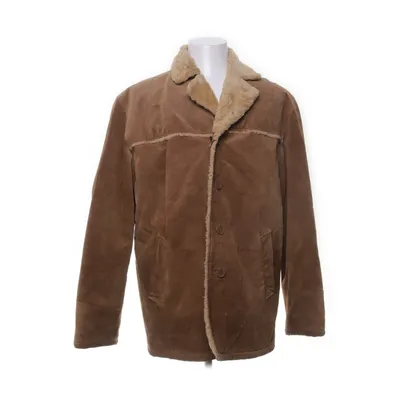 Shearlingjacka (Brun) från Wilhelm Polyester, Skinn