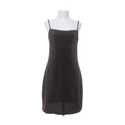 Jurk (Zwart, Meerkleurig) van Lefties Elastaan, Metallvezel, Polyester