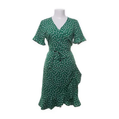 Wrap dress (Green, White) from ONLY Polyester