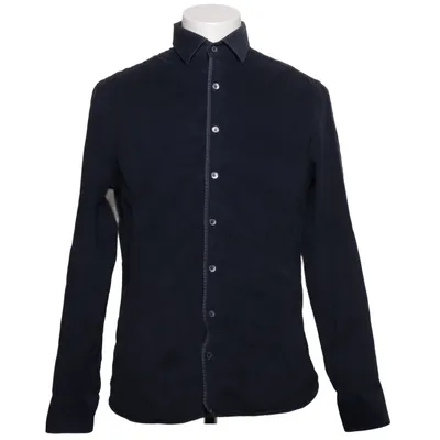 Shirt (Blue) from Mango Man Cotton