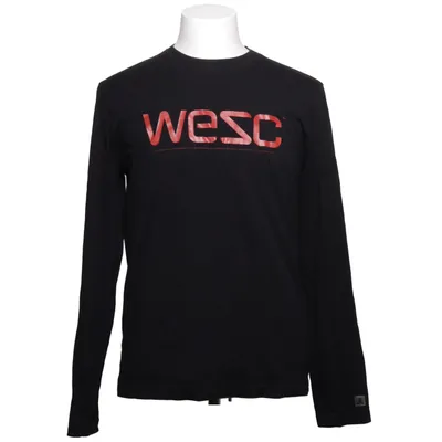 Långärmad t-shirt (Svart, Röd) från WeSC Bomull