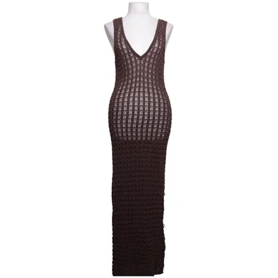 Maxi jurk (Bruin) van Bik Bok Katoen, Nylon