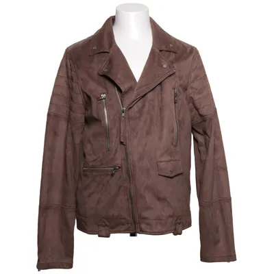 Bikerjakke (Brun) fra The Sting Polyester
