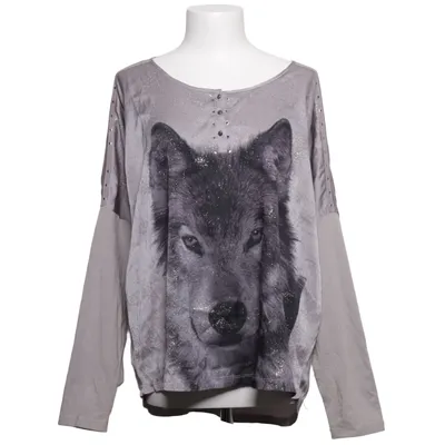 Top (Grå) fra Soulmate Bomuld, Elastan, Polyester