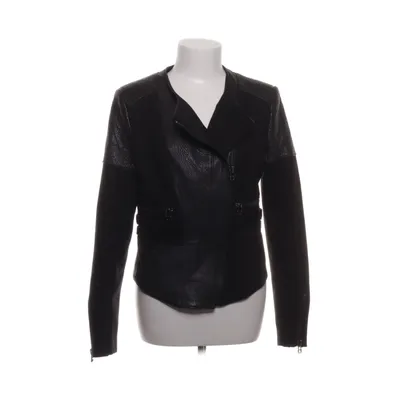 Bikerjacka (Svart) från Frontrow Elastan, Skinn, Polyamid, Polyester