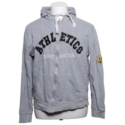 Capuchon sweater (Grijs) van Climescape Katoen, Polyester