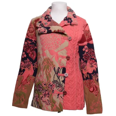 Cardigan (Roze, Meerkleurig) van Kooi Polyamide, Wol