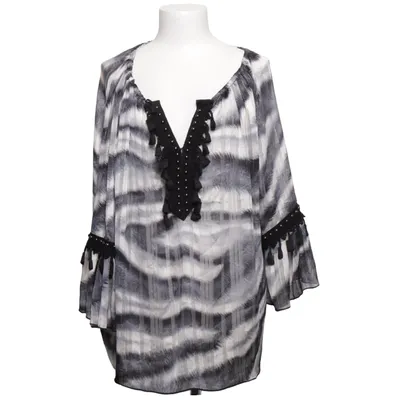 Blouse (Noir, Blanc, Gris) de Trois Ka