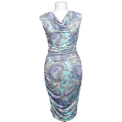 Robe (Bleu, Multicolore) de Sweet Miss Élasthane, Polyester, Viscose