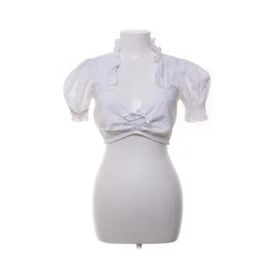 Dirndlblus (Vit) från Lifos Bomull, Polyester
