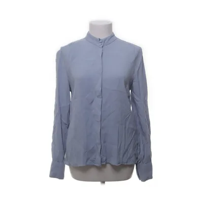 Bluse (Grå, Blå) fra The Shirt Factory Viscose
