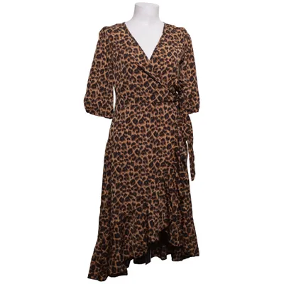 Wrap dress (Brown, Black) from Fashion Style