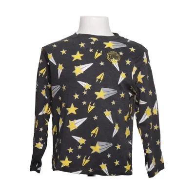 Long sleeve T-shirt (Black, Yellow, Gray) from BVB Cotton, Polyester