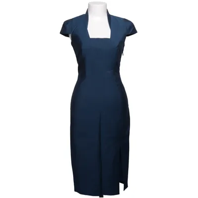 Dress (Blue) from Reiss Mohair, Polyester, Wool