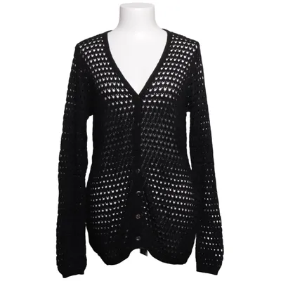 Cardigan (Black) from Woman Collection Polyamide, Viscose