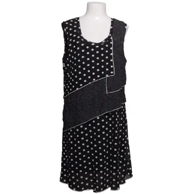 Kjole (Sort, Hvid) fra Shape Elastan, Polyester, Viscose