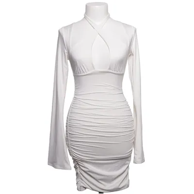 Dress (White) from Oh Polly Elastane, Polyester