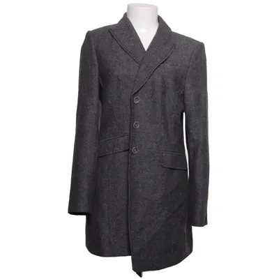 Coat (Gray) from HighMoor Acetate, Acrylic, Cotton, Polyester, Wool