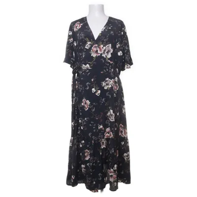 Wrap dress (Black, Multicolored) from Three Sixty Five Polyester