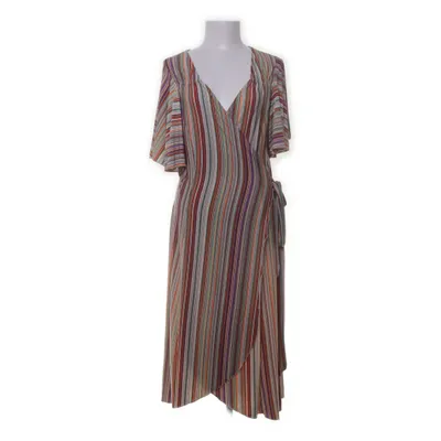 Omlottklänning (Beige, Flerfärgad) från Stockholms Klänningsfabrik Elastan, Polyester