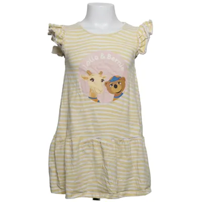 Kleid (Gelb, Weiß) von Lollo & Bernie Bio-Baumwolle