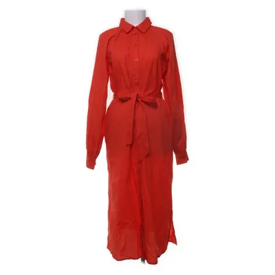 Robe chemise (Rouge) de Lindex Coton