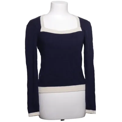 Tröja (Blå, Beige) från Yves Saint Laurent Viskos, Ull