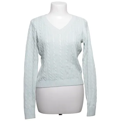 Pullover (Blue) from Hollister Cotton, Polyamide, Viscose