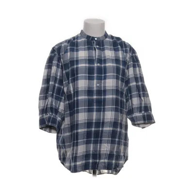 Chemise en flanelle (Bleu, Blanc) de Polo Ralph Lauren Coton