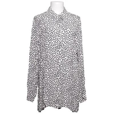 Blouse (White, Black) from Marina Rinaldi Viscose
