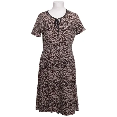 Robe (Beige, Noir) de Pussy Deluxe Coton, Élasthane
