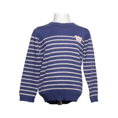 Sweater (Blå, Hvid) fra Steiff Akryl, Uld