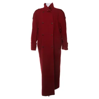 Coat (Red) from Kello Polyamide, Wool