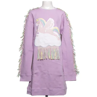 Kjole (Lilla, Flerfarvet) fra Stella McCartney Kids Bomuld, Elastan