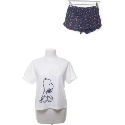 Pyjamas (Vit, Blå, Flerfärgad) från Peanuts Bomull