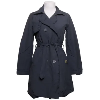 Trench coat (Gray) from Maison Espin Cotton, Nylon, Polyester