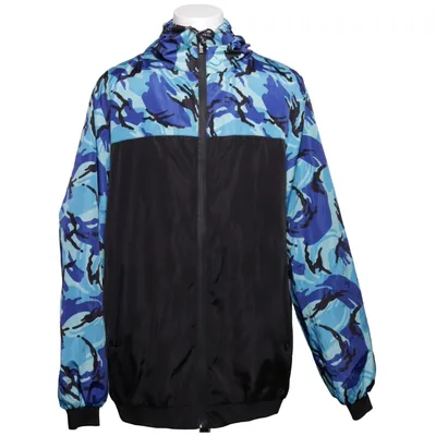 Jacka (Blå, Svart, Flerfärgad) Polyester