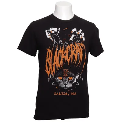 T-shirt (Black, Orange) from Black Craft Cotton
