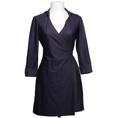 Wrap dress (Blue) from Moda International Elastane, Polyamide, Polyester