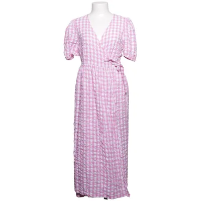 Omlottklänning (Rosa, Vit) från Monki Bomull