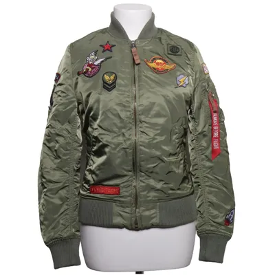 Bomberjacka (Grön) från Alpha Industries Polyamid, Polyester
