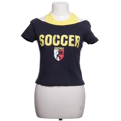 T-shirt (Blauw, Geel, Wit) van Rainbow Collection Katoen