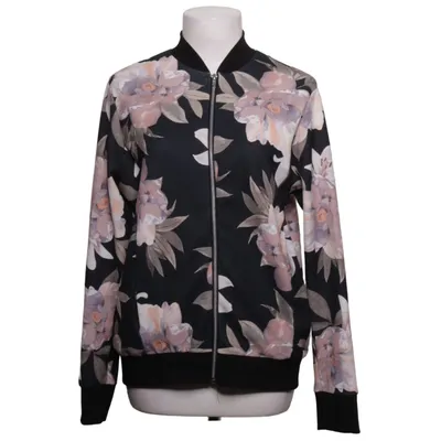 Bomber jacket (Black, Pink) from Qed London Elastane, Polyester