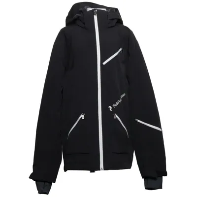Skijacke (Schwarz) von Peak Performance Junior Recyceltes Polyester