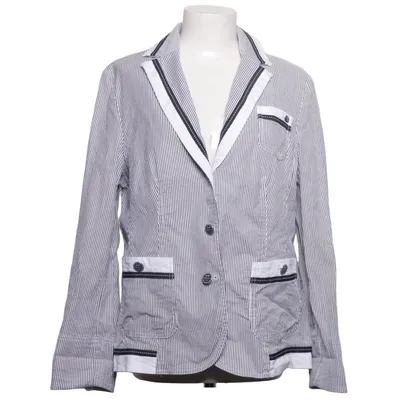 Blazer (Bleu, Blanc) de Steilmann Coton, Élasthane
