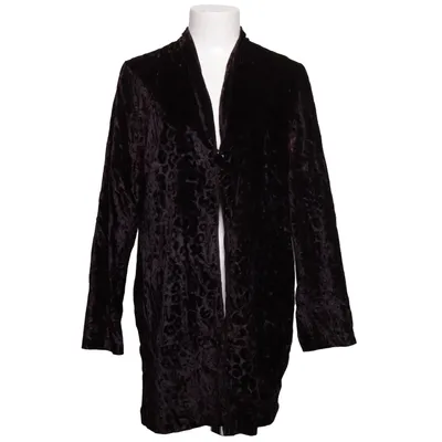 Coat (Black) from Schmeinck Acetate, Polyamide